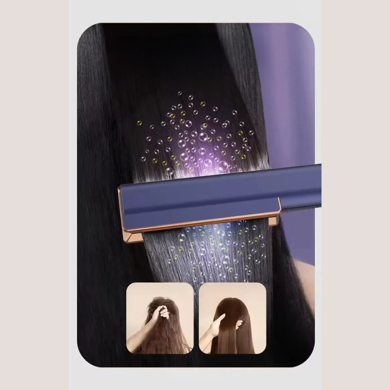 Suszarka 2 w 1 i Prostownica z Technologią Jonów Ujemnych do Włosów Mokrych i Suchych