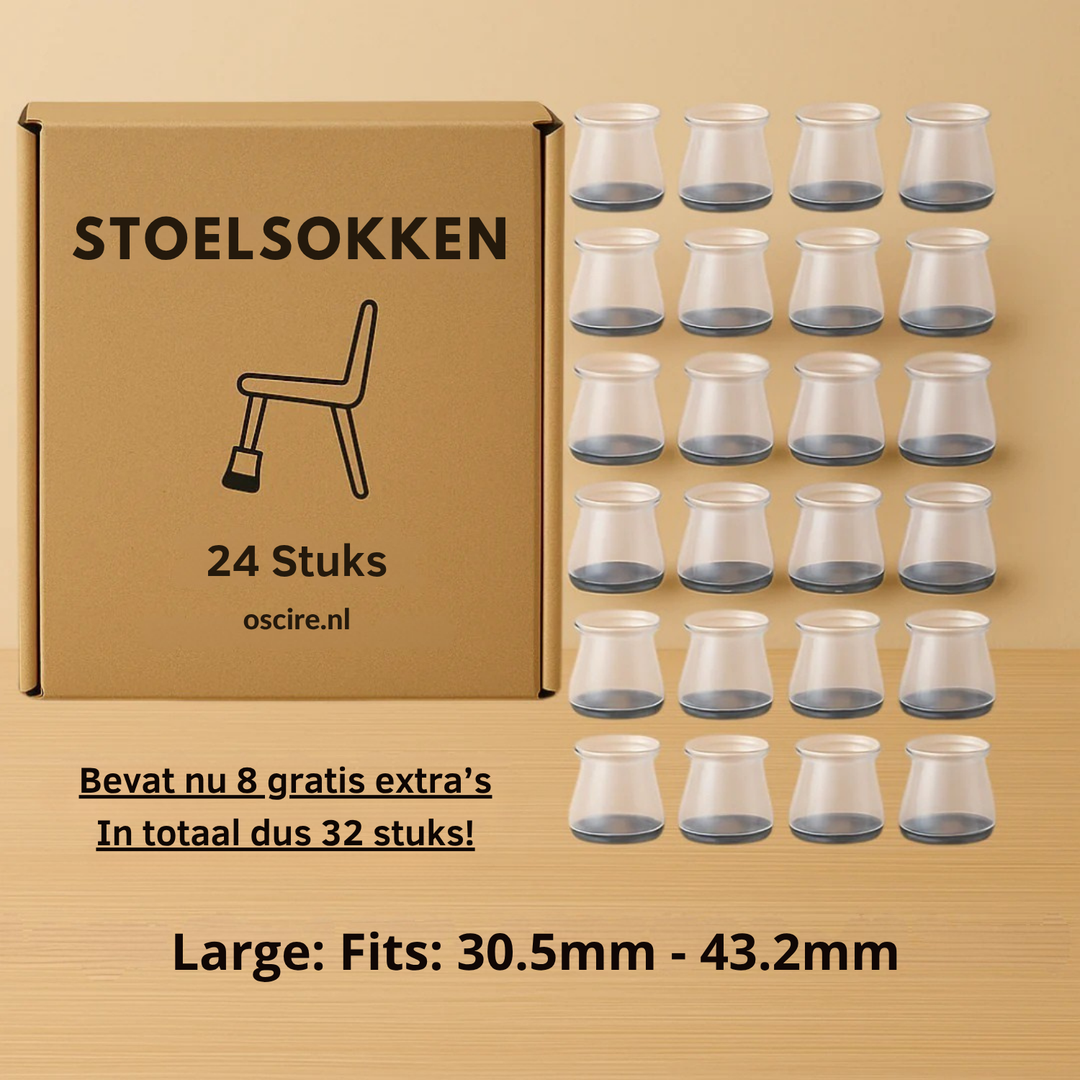 Skarpetki na Krzesła Vilt – Chroń swoją Podłogę i Zmniejsz Hałas