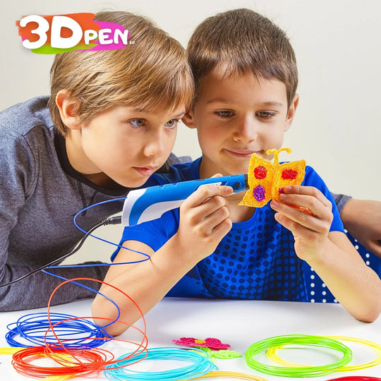 Długopis 3D | Przyjemność dla młodych i starszych! | 1+1 Gratis