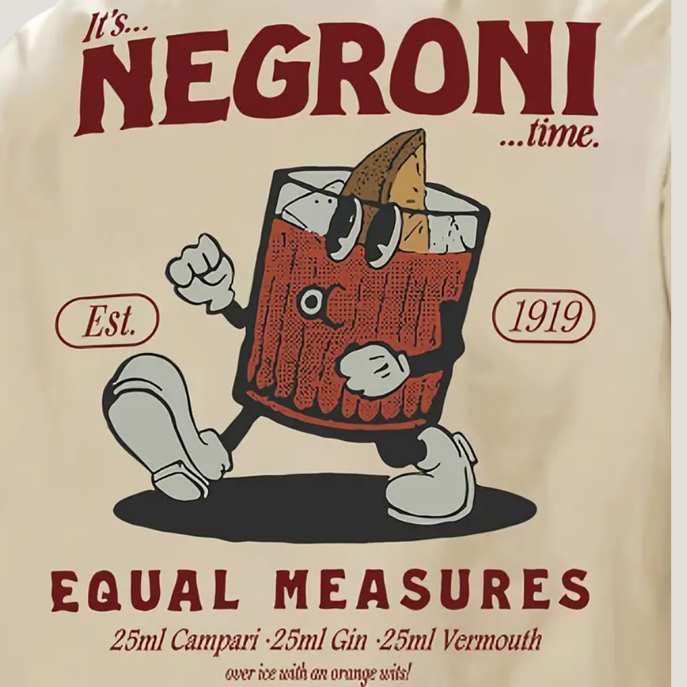 Sip & Stroll | Koszulka Negroni