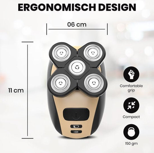 5 w 1 Golarka - Gładkie golenie bez podrażnień!