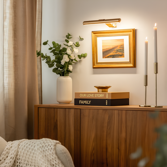 Bezprzewodowe Oświetlenie Ścienne do Sztuki