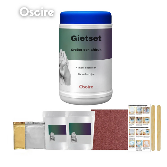 Zestaw do odlewania DIY | Zachowaj wspomnienia z bliskimi