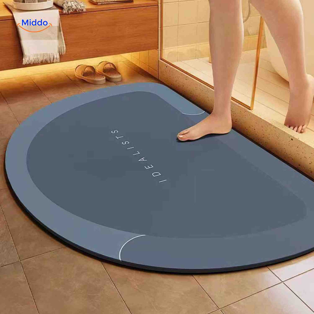 Aquastep™ Dywanik Łazienkowy | Szybkie Suszenie, Antypoślizgowy i Wchłaniający Wodę
