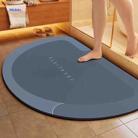 Aquastep™ Dywanik Łazienkowy | Szybkie Suszenie, Antypoślizgowy i Wchłaniający Wodę