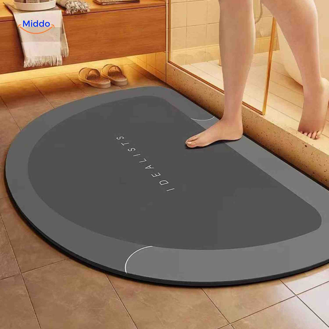 Aquastep™ Dywanik Łazienkowy | Szybkie Suszenie, Antypoślizgowy i Wchłaniający Wodę