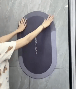 Aquastep™ Dywanik Łazienkowy | Szybkie Suszenie, Antypoślizgowy i Wchłaniający Wodę
