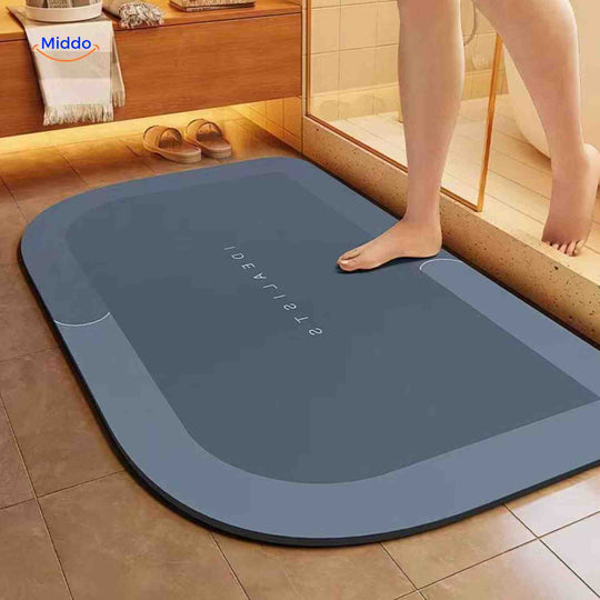 Aquastep™ Dywanik Łazienkowy | Szybkie Suszenie, Antypoślizgowy i Wchłaniający Wodę