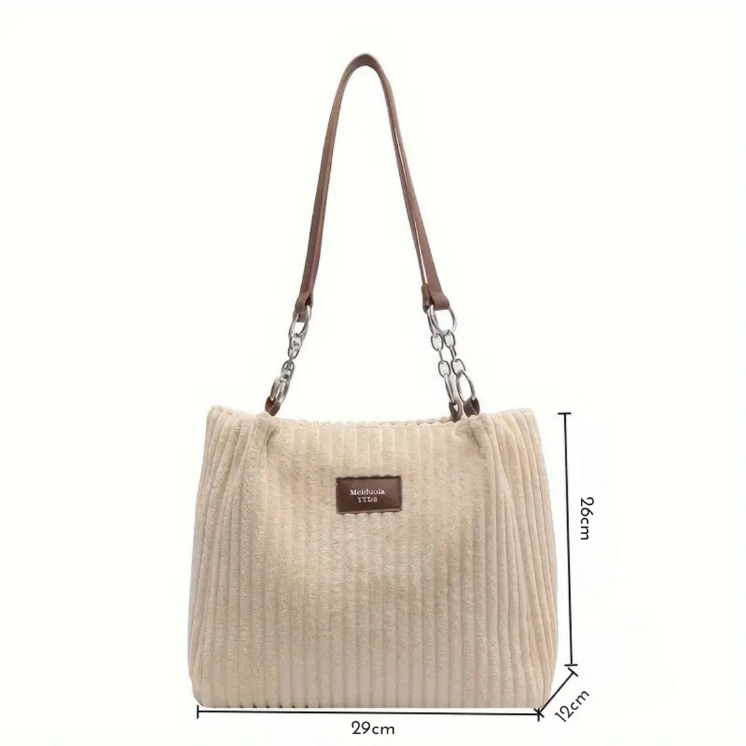 Torba z Weluru i Bawełny