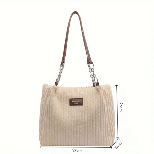 Torba z Weluru i Bawełny