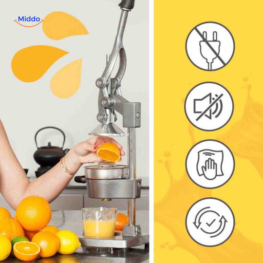 Citripress™ Wyciskarka | Żeliwo, Wyciskarka do Cytrusów i Łatwy Sok Świeży