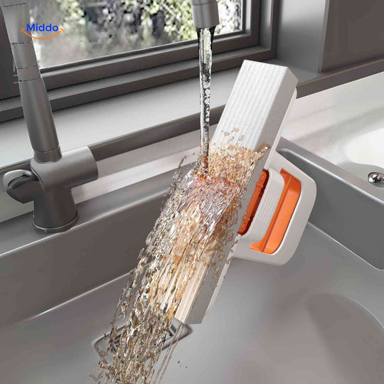 Cleanzy™ Mop | Składany, samoodpustowy i odpowiedni do użytku na mokro i sucho