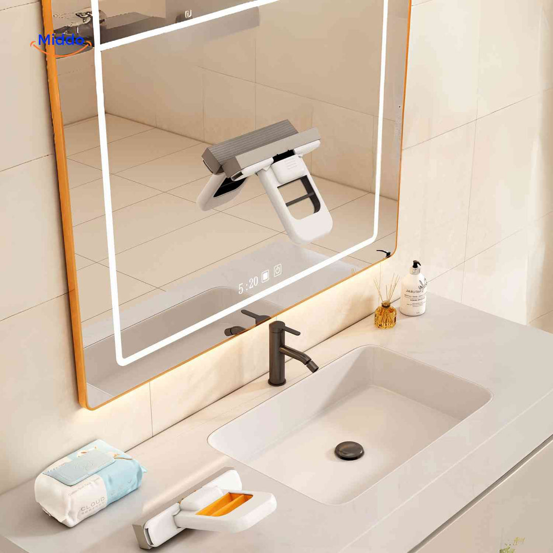 Cleanzy™ Mop | Składany, samoodpustowy i odpowiedni do użytku na mokro i sucho