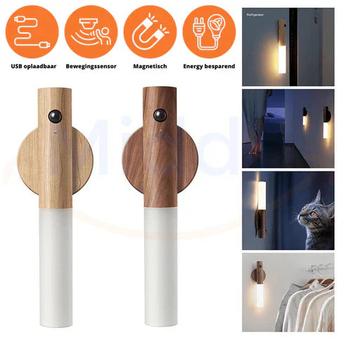 FlexiLight™ Lampa LED z Czujnikiem | Światło Aktywowane Ruchem i Przenośne