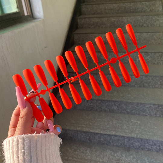 ChicNails - Zestaw Matowych Paznokci Sztucznych 24 Sztuki