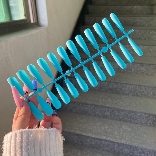 ChicNails - Zestaw Matowych Paznokci Sztucznych 24 Sztuki