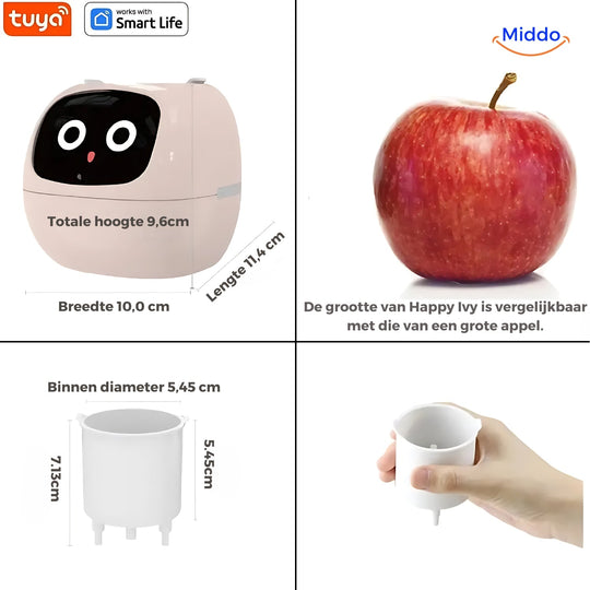 Happy Ivy™ - Inteligentna Doniczka do Automatycznej Pielęgnacji Roślin