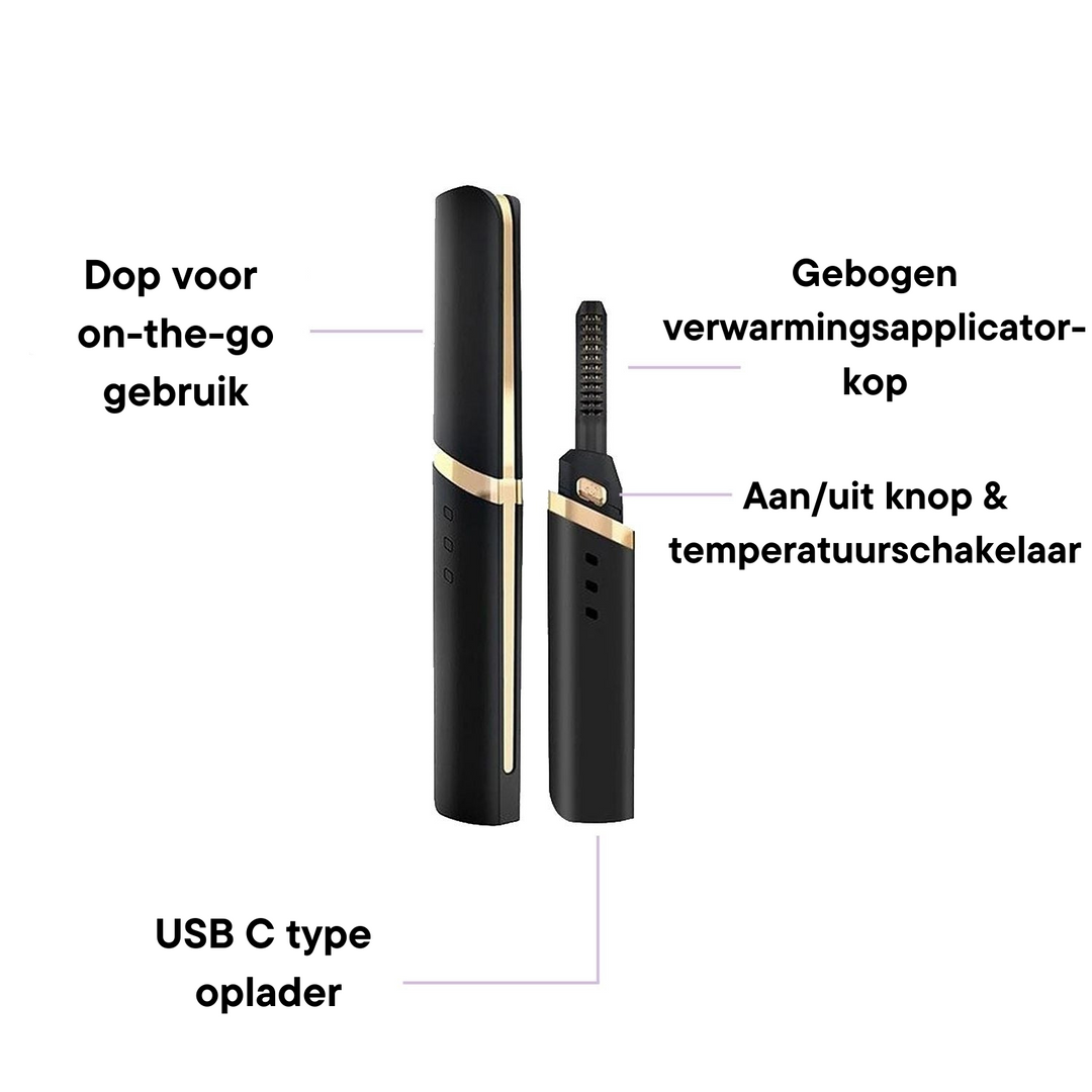 Podgrzewany zalotka do rzęs