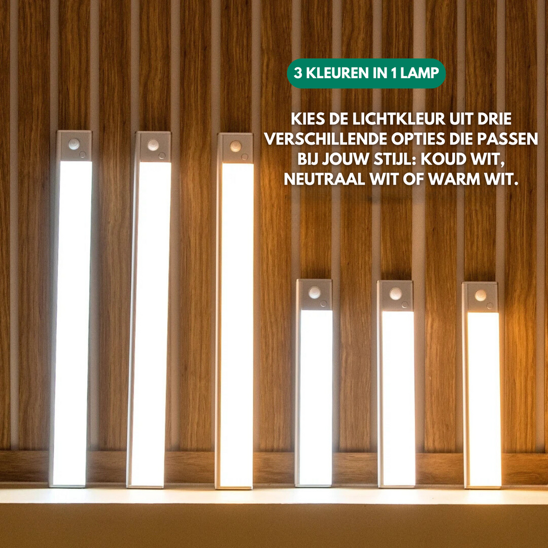 Lampa z czujnikiem ruchu | 1+2 GRATIS