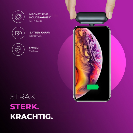 Klik Oplader | Uniwersalna Magnetyczna Powerbank