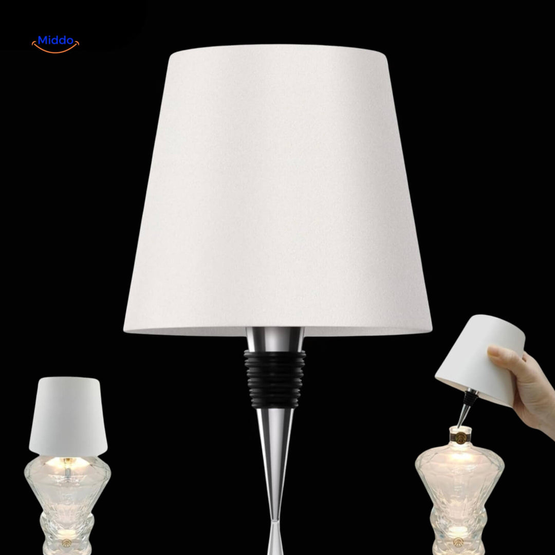 LumaVino™ Lampa Butelkowa – Przekształć Każdą Butelkę w Urokliwe Źródło Światła!