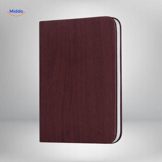 LumiFold™ Lampa Biurkowa | LED w 3 Kolorach, Wykonana z Drewna, Składana