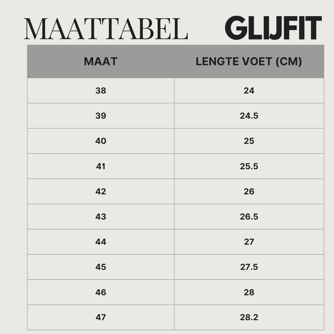 GlijFit Sneakers "Nos je wszędzie" Klapki