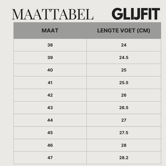 GlijFit Sneakers "Nos je wszędzie" Klapki