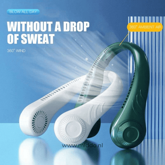 NekFan™ - Przenośny i Ładowalny Wentylator na Szyję do Bezpośredniego Chłodzenia!