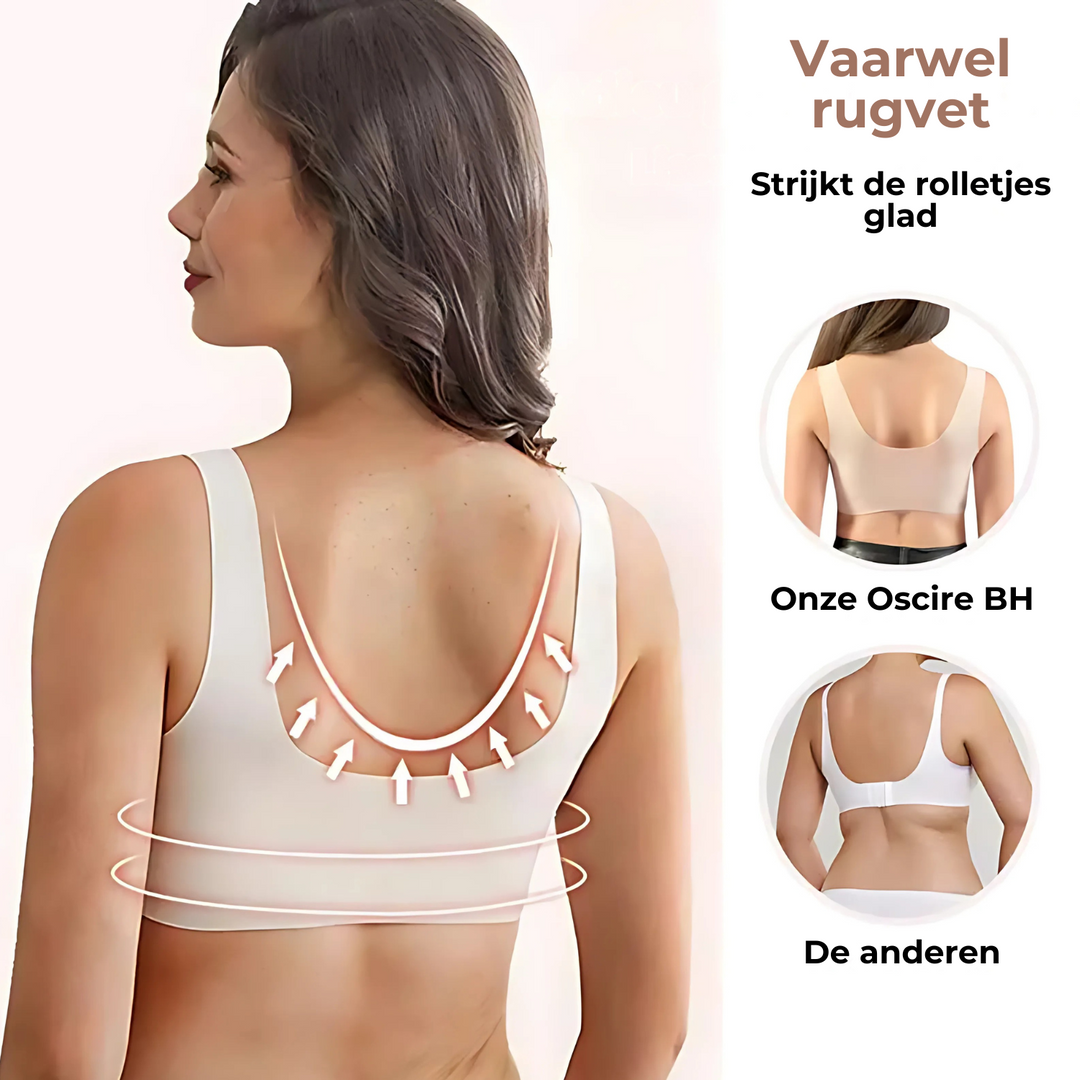 (SET VAN 3) Modelujący Biustonosz Bez Fiszbina Z Zapięciem Z Przodu