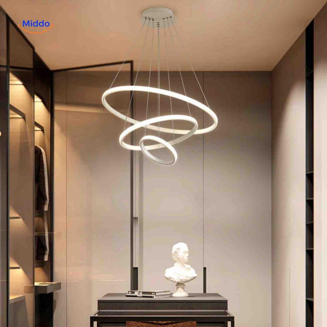 Lampa Ringkroonluchter™ | Minimalistyczna, regulowana i energooszczędna