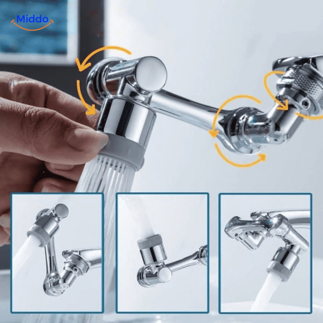 Akcesorium do Kranu Obrotowego 1080° - Mycie twarzy nigdy nie było tak proste! 1+1 GRATIS