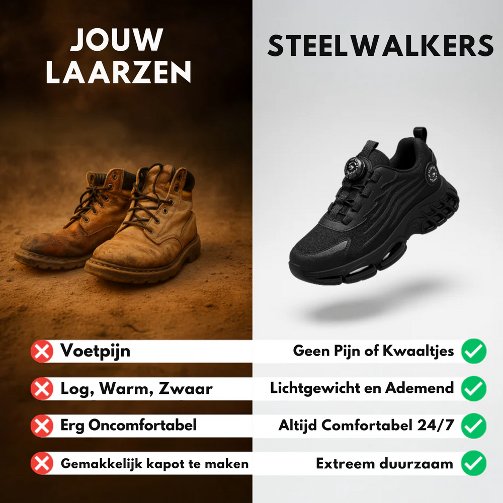 SteelWalkers – Najwygodniejsze buty robocze S3