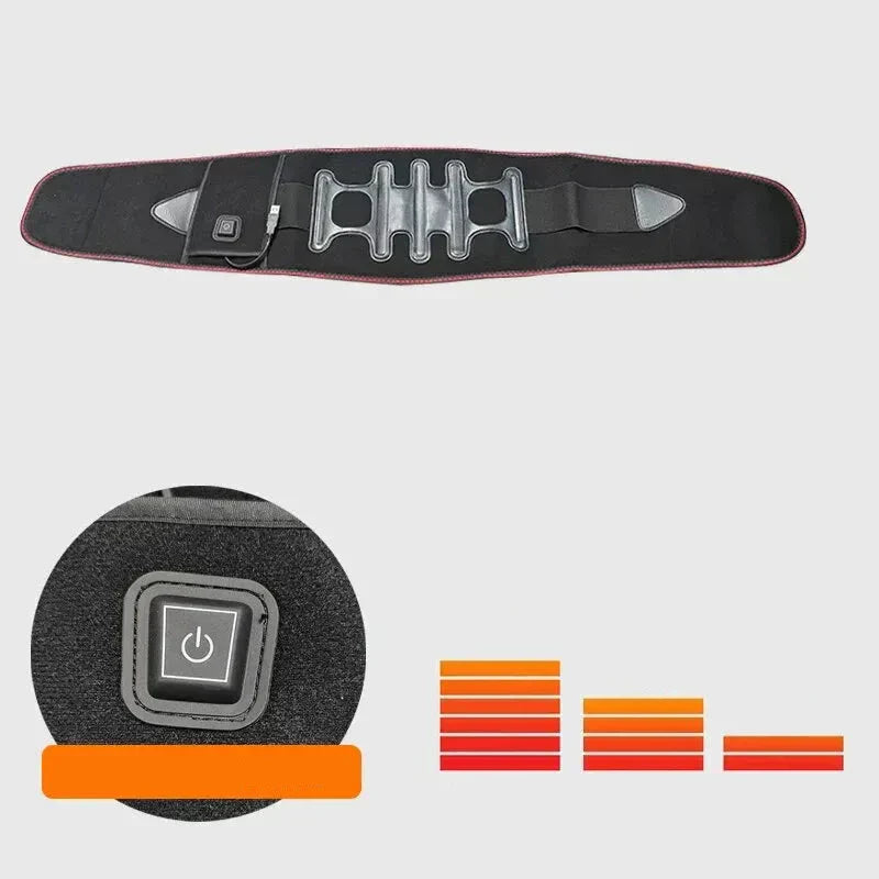 Ciepły Pas ComfortEase - Ergonomiczny Pas na Ból Lędźwiowy