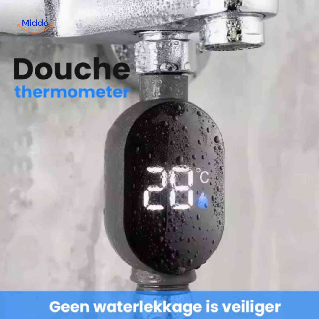 ThermoGauge™ Miernik Wody z Kranu | Wyświetlacz LED, Bezpieczny i Skoncentrowany na Temperaturze