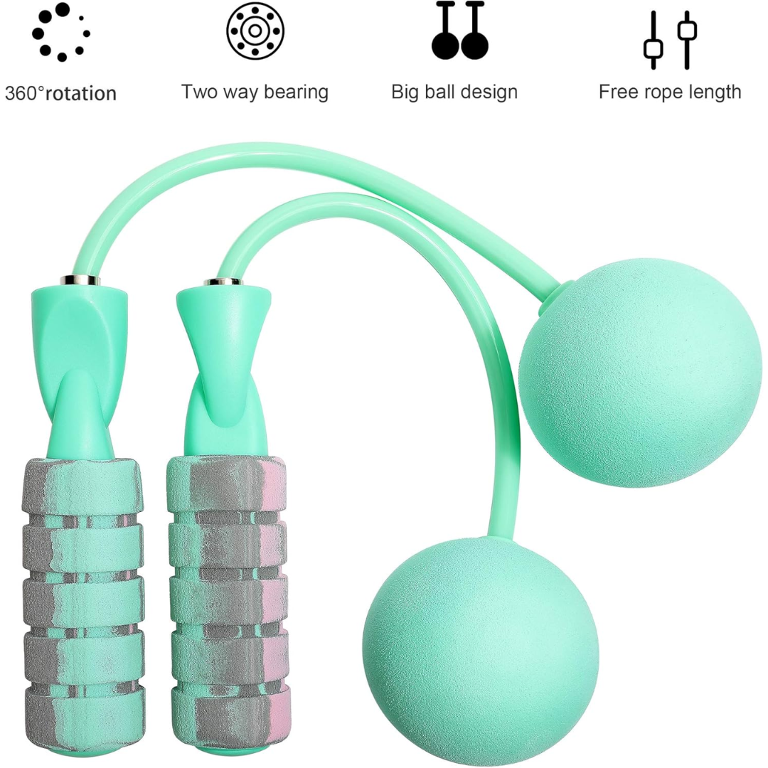 AdjustFit - Bezprzewodowa Skakanka z Obciążeniem do Fitnessu