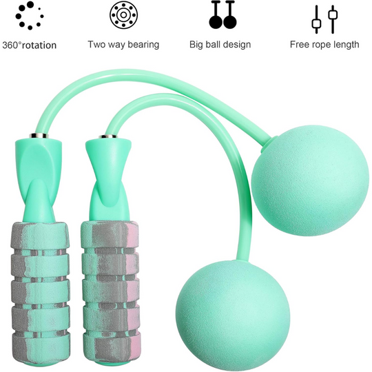 AdjustFit - Bezprzewodowa Skakanka z Obciążeniem do Fitnessu