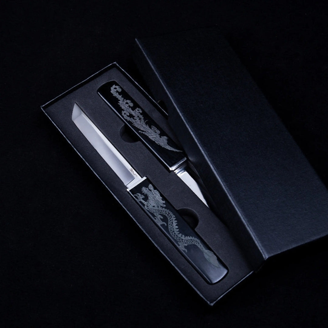 Podwójny blok noży samurajskich