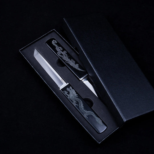 Podwójny blok noży samurajskich