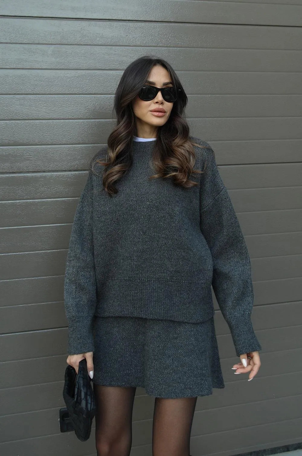 Sweter i Spódnica | + GRATIS Fleece Majtki