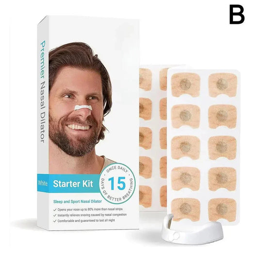 AirFlow Pro - Magnetyczne Paski Nosowe dla Swobody Oddychania