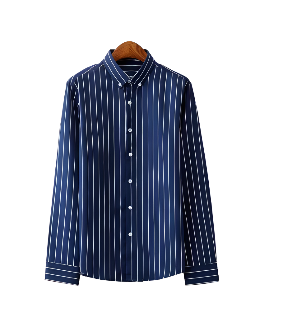 Oscire™ Pasiasta Koszula Oxford