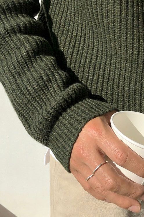 Bawełnowy Sweter Raglanowy