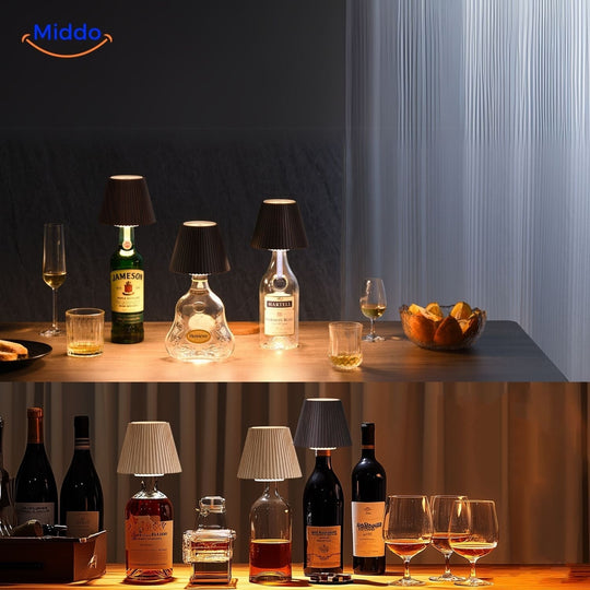 LumaVino™ Lampa Butelkowa – Przekształć Każdą Butelkę w Urokliwe Źródło Światła!