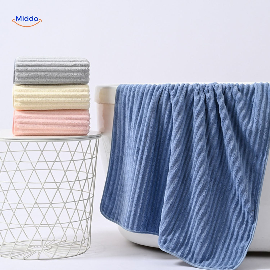 Ręcznik kąpielowy PineappleGrid™ | Szybkoschnący, Wchłaniający, Idealny Prezent!