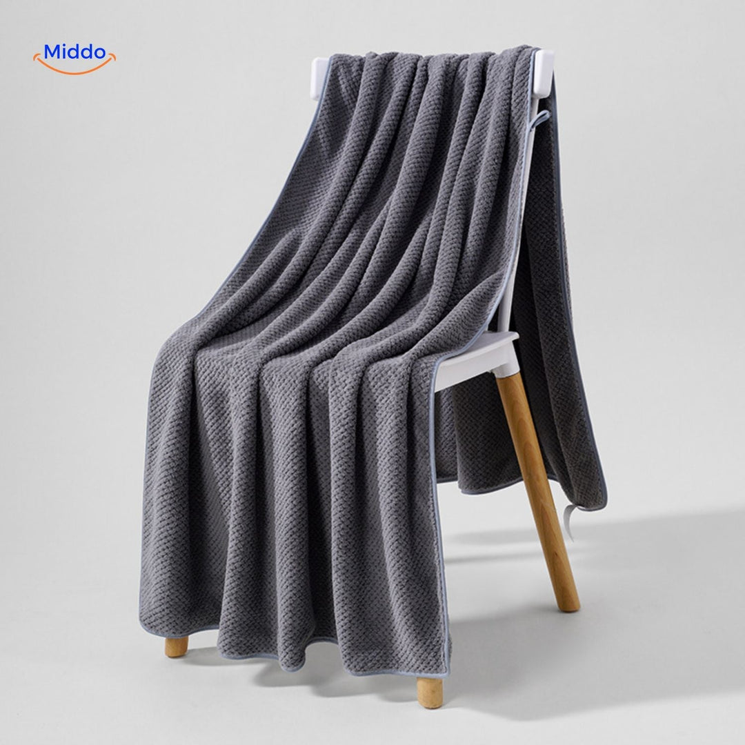 Ręcznik kąpielowy PineappleGrid™ | Szybkoschnący, Wchłaniający, Idealny Prezent!