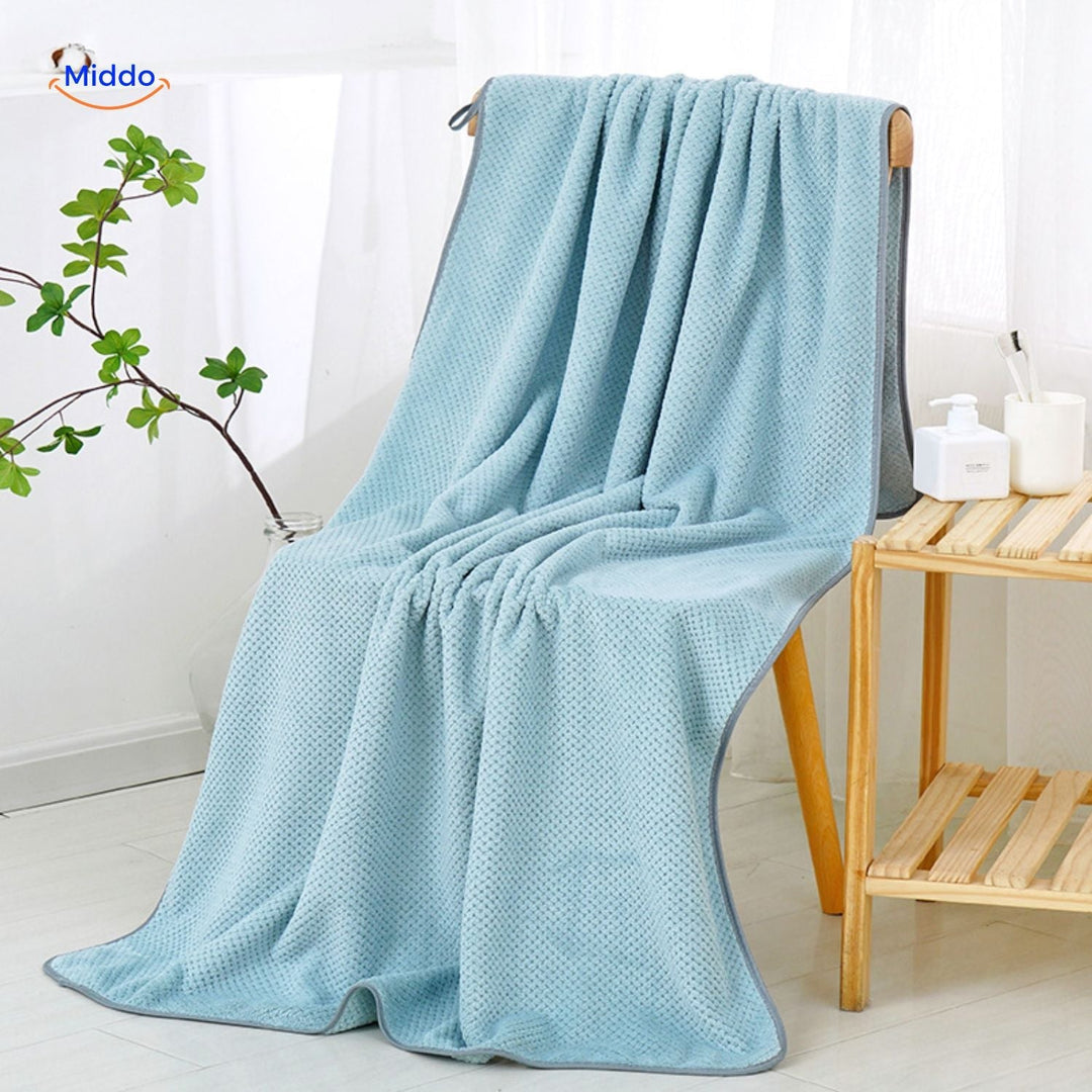 Ręcznik kąpielowy PineappleGrid™ | Szybkoschnący, Wchłaniający, Idealny Prezent!