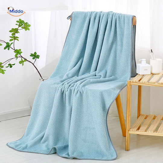 Ręcznik kąpielowy PineappleGrid™ | Szybkoschnący, Wchłaniający, Idealny Prezent!