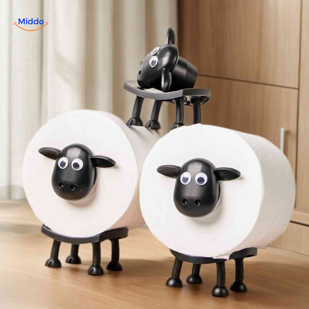 SheepRoll™ Uchwyt | Kreatywny Design, Oszczędność Miejsca & Unikalna Dekoracja