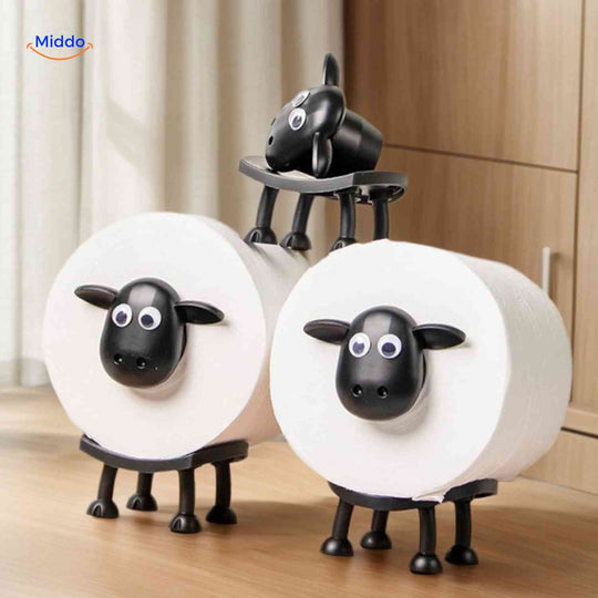 SheepRoll™ Uchwyt | Kreatywny Design, Oszczędność Miejsca & Unikalna Dekoracja